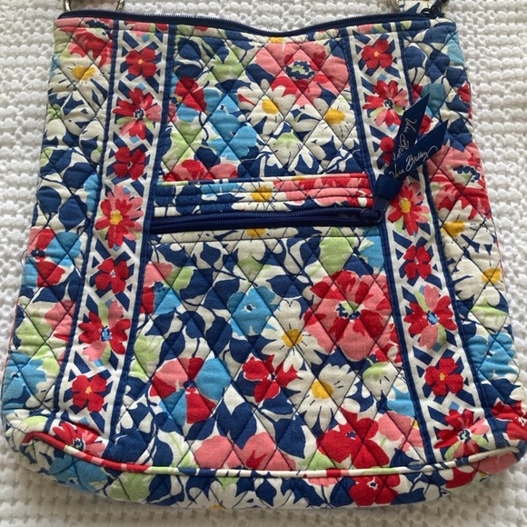 Vera Bradley Handbags - Vera Bradley Colorful Vintage Floral Crossbody Purse